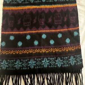 David and Young Multicolor Patterned Scarf